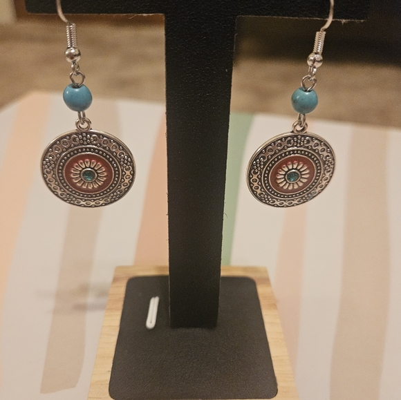 Turquoise Dangles - Picture 2 of 2
